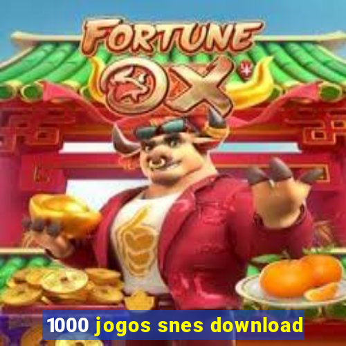 1000 jogos snes download